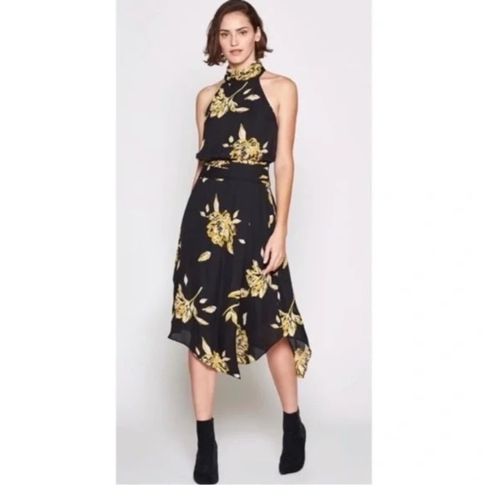Joie Kehlani floral halter dress